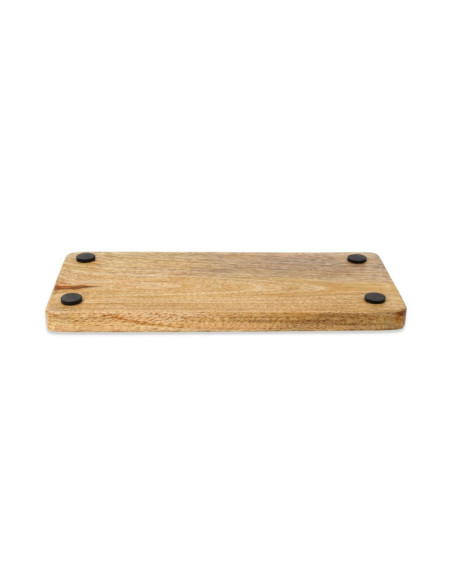 PORTE-CARTES LOTUS AMÉTHYSTE BOIS DE MANGUIER