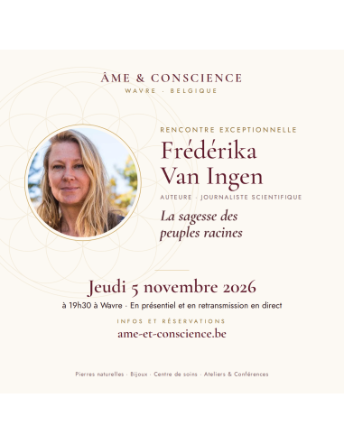 5 novembre - 19h30 : rencontre avec Frederika Van Ingen