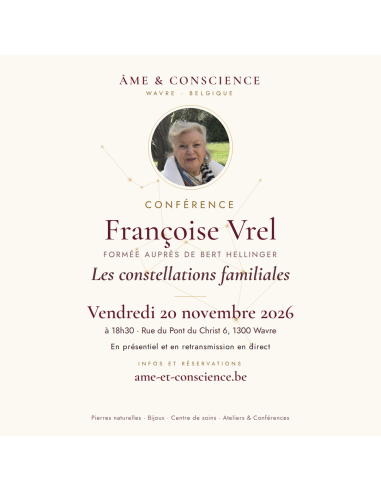 20 novembre - 18h30 : Conférence - les constellations familiales