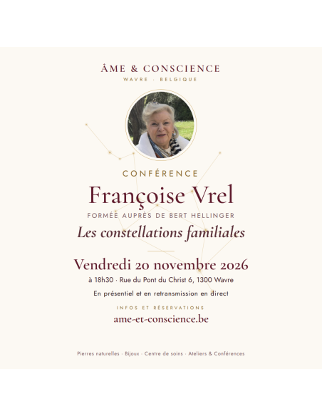 20 novembre - 18h30 : Conférence - les constellations familiales