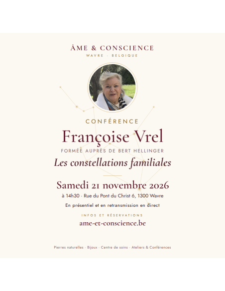 21 novembre - 14h30 : Conférence - les constellations familiales