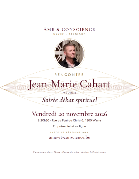 20 novembre - 20h30 : Soirée débat spirituel