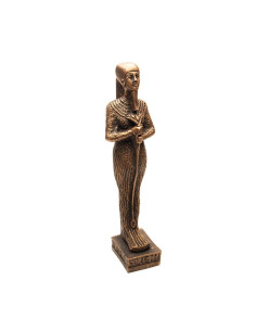STATUE DE PTAH EN COULEUR BRONZE - 23.5CM - DIEU ÉGYPTIEN