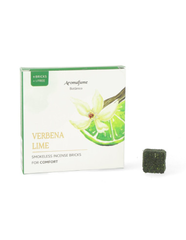 AROMAFUME BRIQUES D'ENCENS BOTANICA VERBENA LIME
