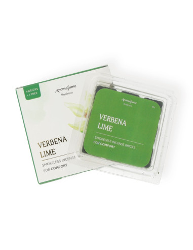 AROMAFUME BRIQUES D'ENCENS BOTANICA VERBENA LIME