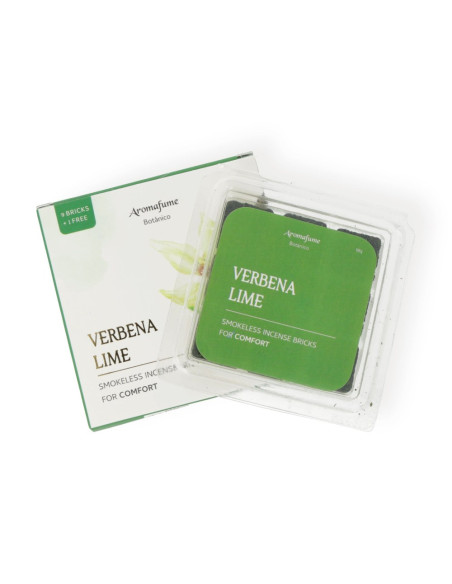 AROMAFUME BRIQUES D'ENCENS BOTANICA VERBENA LIME
