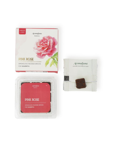 AROMAFUME BRIQUES D'ENCENS BOTANICA PINK ROSE