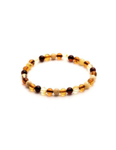 BRACELET AMBRE 5MM MULTI