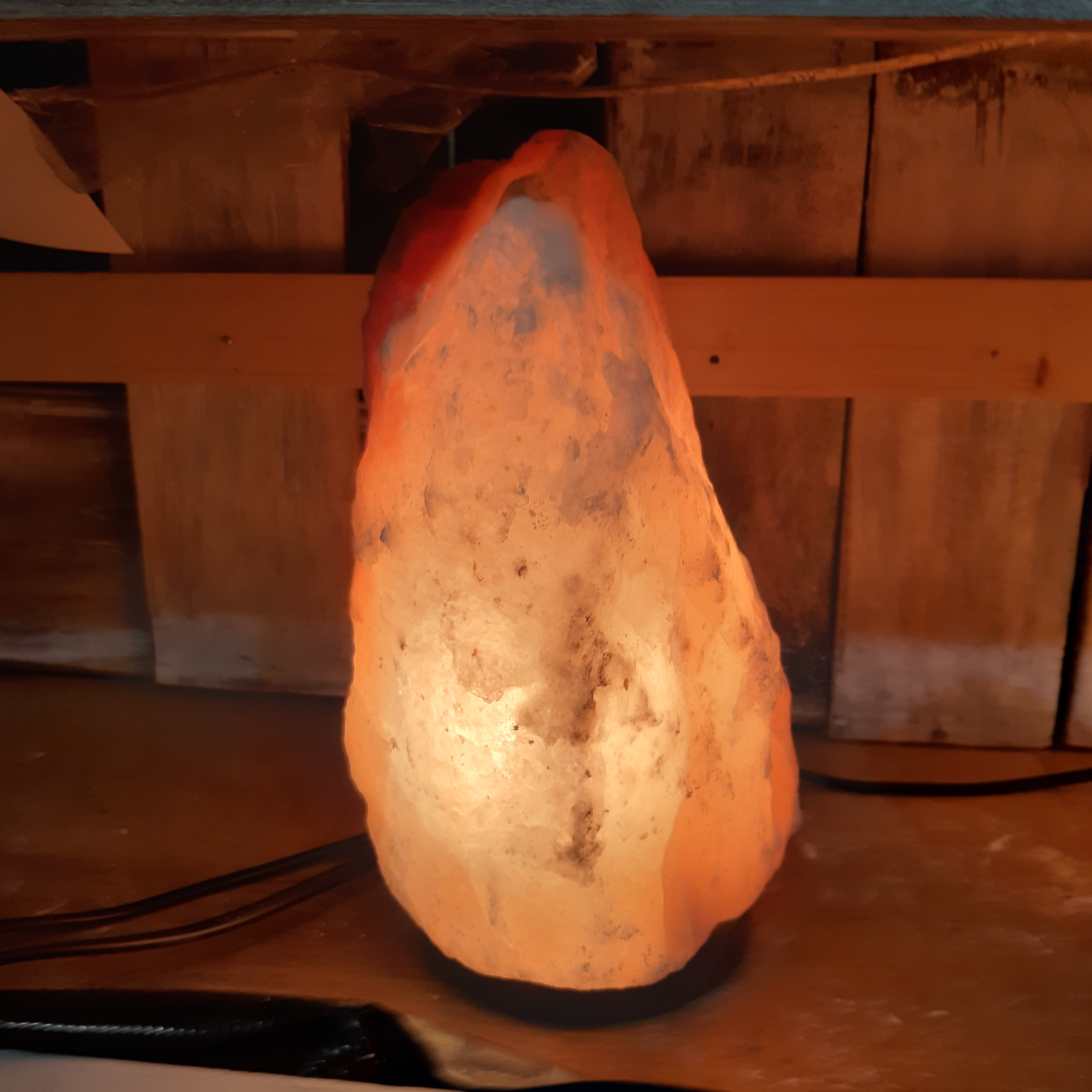Lampe en Cristal de Sel d Himalaya de 2 a 3 Zen Arome 2kg