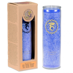 Bougie parfumée 5° chakra stearine 100 heures