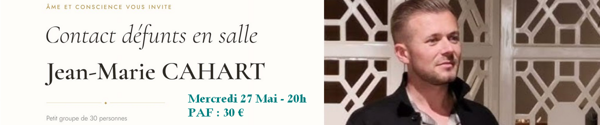 Contact d&eacute;funt en salle - Jean-Marie Cahart