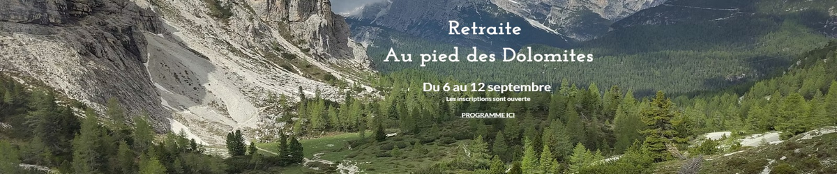 retraite dans les dolomites